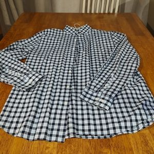 Men's Express extra slim extra large TG size 17 to 17 1/2 checkered shirt
